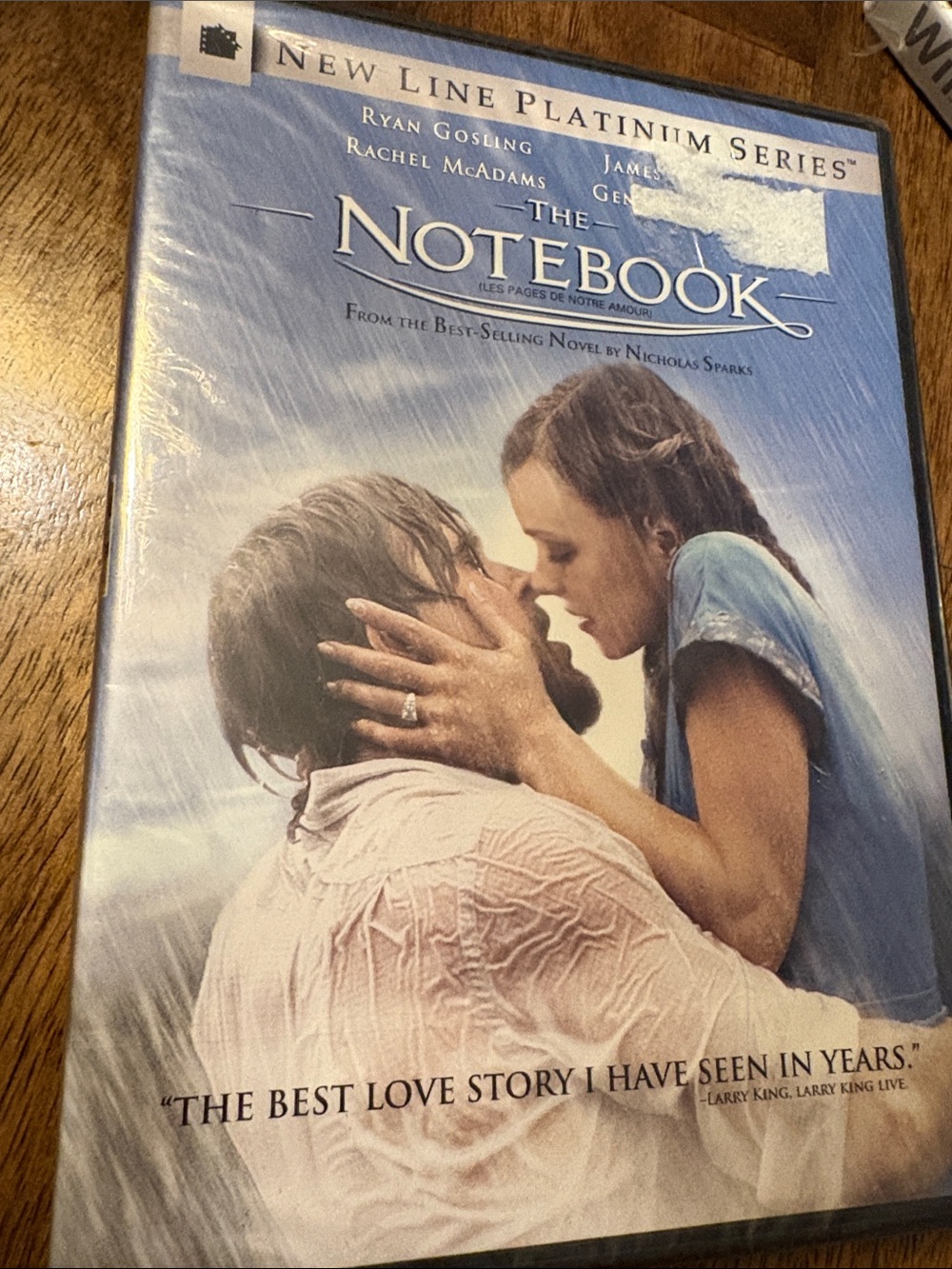 (SEALED)The Notebook DVD - Blue Cover Romance(SEALED)